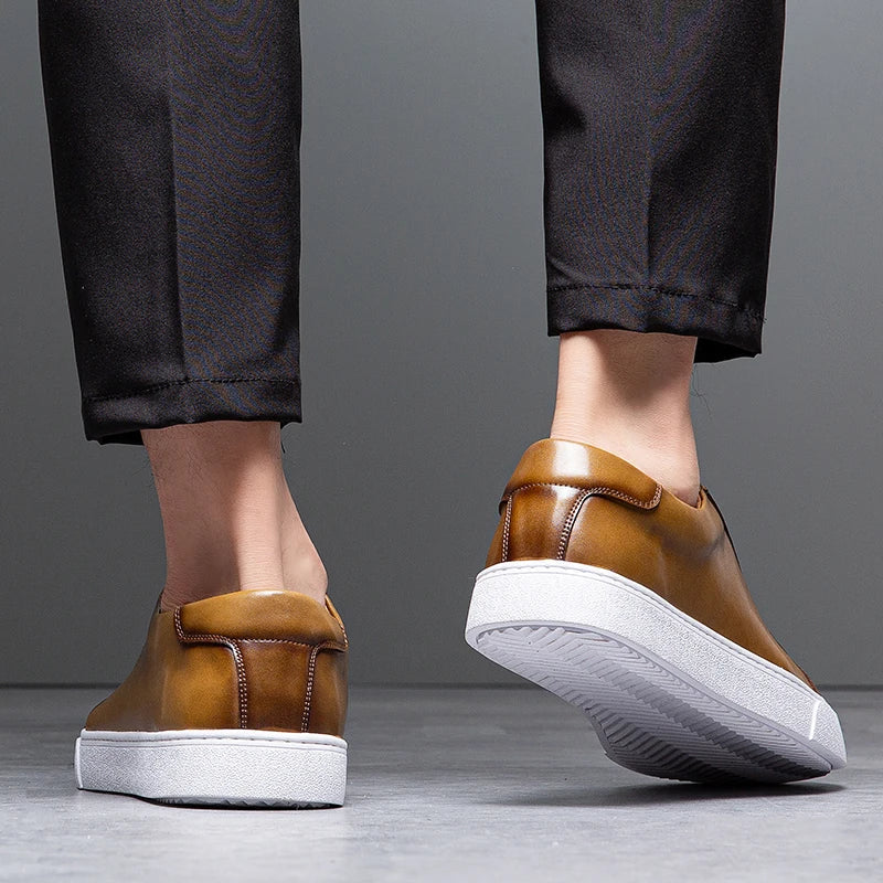 Sneakers in Pelle da Uomo